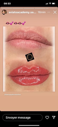 Aquarelle lips